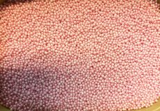 Nonpareils cukorgyöngy 20 dkg - gyöngyház rózsaszín