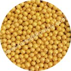 Dekor cukorgolyó arany 200 g