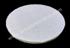 Tortadob ezüst 30 cm