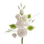 Cukorvirág fehér csokor 13 cm