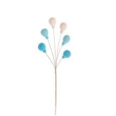 Cukor lufi beszúró 5 ágú - kék