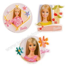 Barbie műanyag 2D tortadísz Barbie műanyag 2D tortadísz