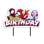 Papír beszúró - Happy Birthday Spidey /Pókember, Spiderman/ Papír beszúró - Happy Birthday Spidey /Pókember, Spiderman/