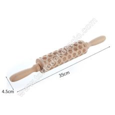 Hópehely mintás sodrófa