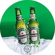 Dekorációs ostya - Heineken