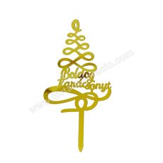 Sziluett beszúró - Boldog karácsonyt