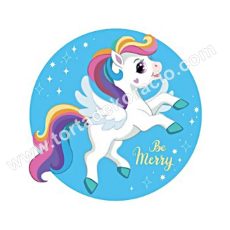 Dekorációs ostya - Unikornis 4