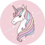 Dekorációs ostya - Unikornis 3