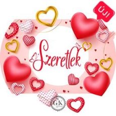 Dekorációs ostya - Szeretlek Dekorációs ostya - Szeretlek