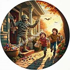 Dekorációs ostya - Halloween 5