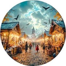 Dekorációs ostya - Halloween 6