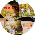 Dekorációs ostya - saját képpel 20cm-es kerek/ A5, VÉKONY Dekorációs ostya - saját képpel 20cm-es kerek/ A5, VÉKONY