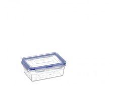 Tárolódoboz szögletes műanyag patentzáras tetővel 500 ml Tárolódoboz szögletes műanyag patentzáras tetővel 500 ml