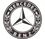 Dekorációs ostya - Mercedes 2