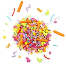 Konfetti Szivárvány mix 250 g