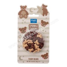 Cukordekoráció - Macik Sprinkle Charms 25 g