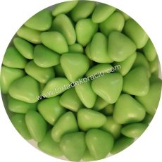 Színes szívecskék - zöld 200 g
