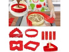 Változtatható formájú szilikon tortaforma