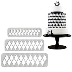 3 részes geometriai kiszúró rombusz