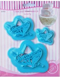 Pillangó kiszúró szett 3 darabos