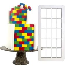 3 részes geometriai kiszúró téglalap