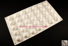 Szilikon forma - Micro Dome (félgömb)