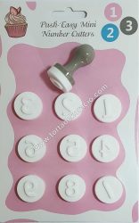 Fondant/ keksz pecsét készlet - Számok Fondant/ keksz pecsét készlet - Számok