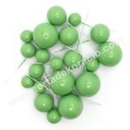 Tortadísz gömb beszúró 20 db/cs fűzöld