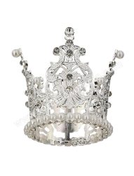 Tiara/korona tortadekoráció 4,5 cm
