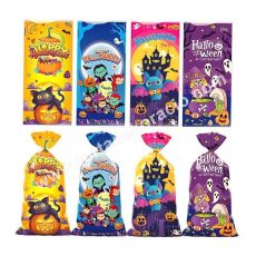 Zacskó 12 db/cs 12,5*27 cm - halloween  mintával