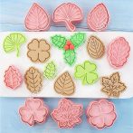 Keksz és sütemény kiszúró - levelek
