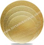 Tortadob arany 25 cm vékony