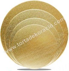 Tortadob arany 25 cm vékony