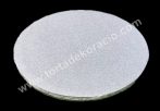 Tortadob ezüst 25 cm