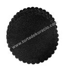 Tortaalátét fekete 35 cm