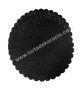 Tortaalátét fekete 35 cm