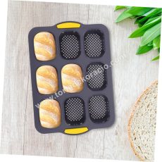 Szilikon mini bagett sütő forma Szilikon mini bagett sütő forma