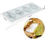 Szilikon csokiforma - levél 4 darabos