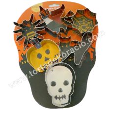 Halloween kiszúró szett 6 darabos, fém 3 Halloween kiszúró szett 6 darabos, fém 3
