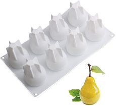 Szilikon körte forma 8 részes
