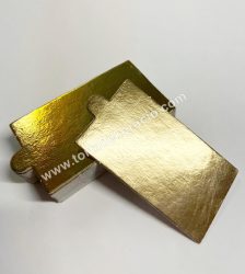 Tortaalátét desszert 9*5 cm arany