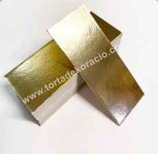 Tortaalátét desszert 13*5 cm arany