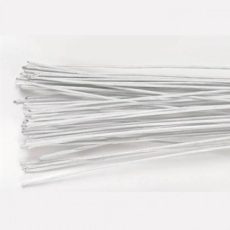 Virág drót 26 G 36 cm fehér