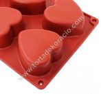 Szilikon mousse szív forma 2